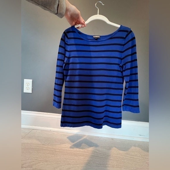 Black and Blue Express Sweater, XS - Picture 2 of 2